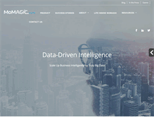Tablet Screenshot of momagic.com